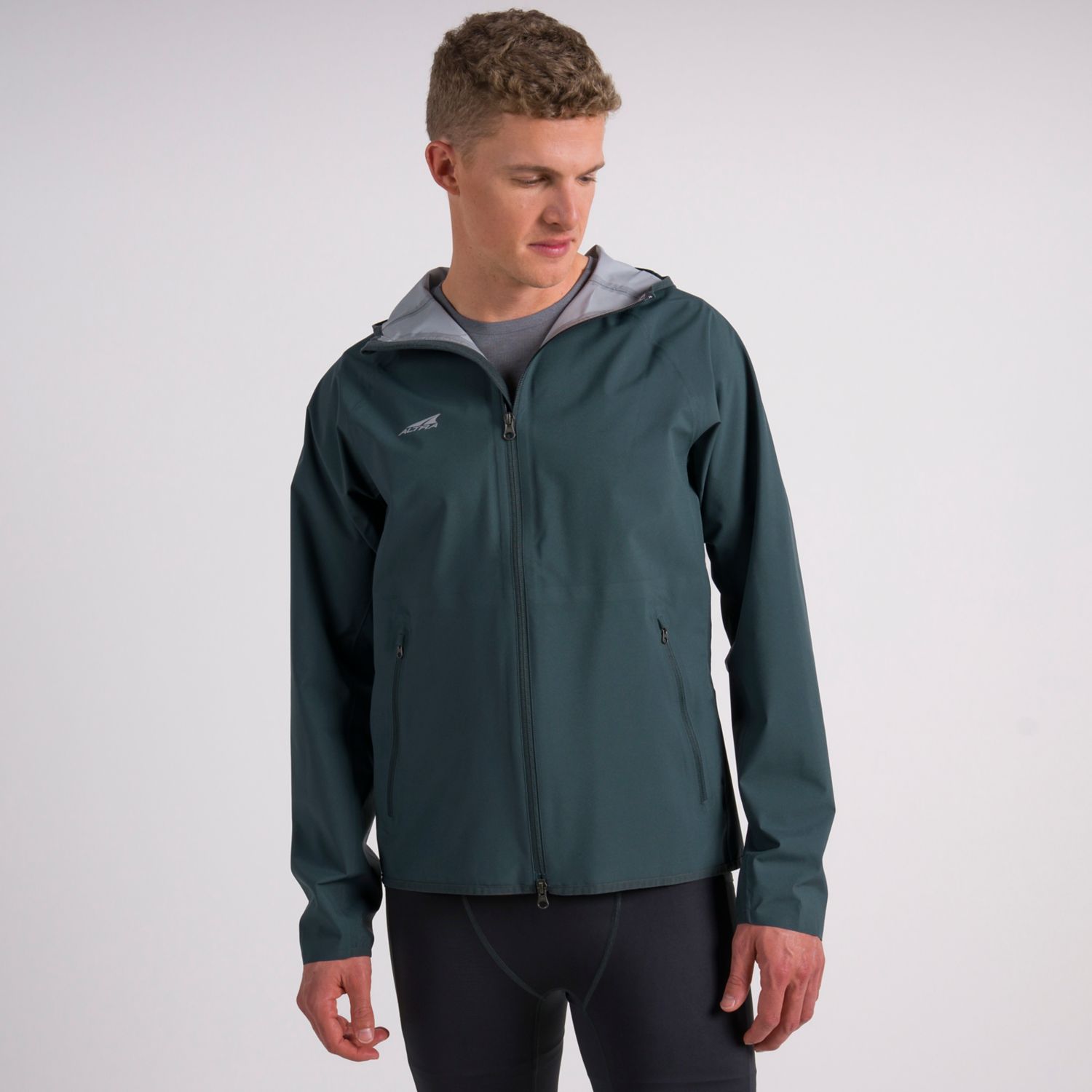 Chaqueta Para Correr Altra Impermeables Hombre Verde Oscuro | Colombia-61534909