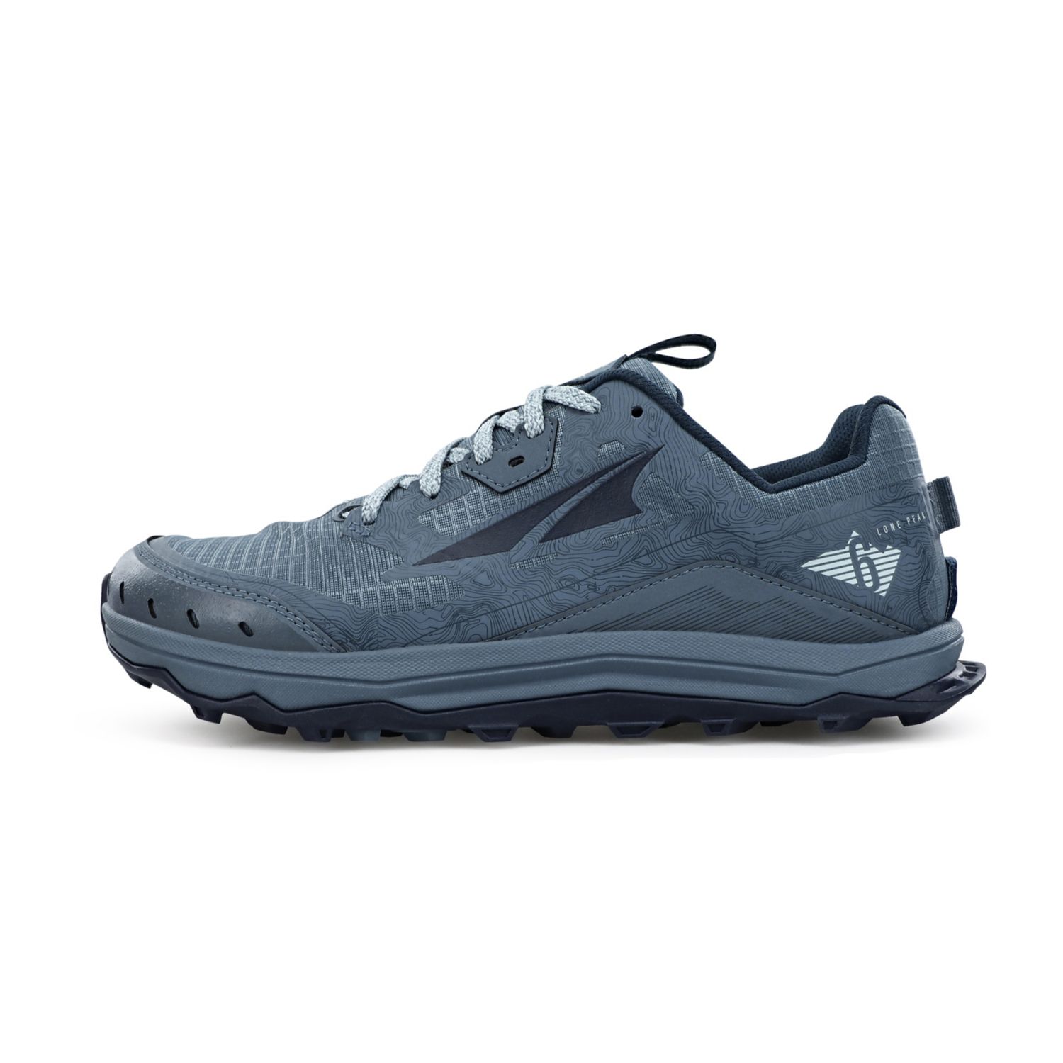 Zapatillas De Trail Running Altra Lone Peak 6 Mujer Azul Marino Azules Claro | Colombia-01234799