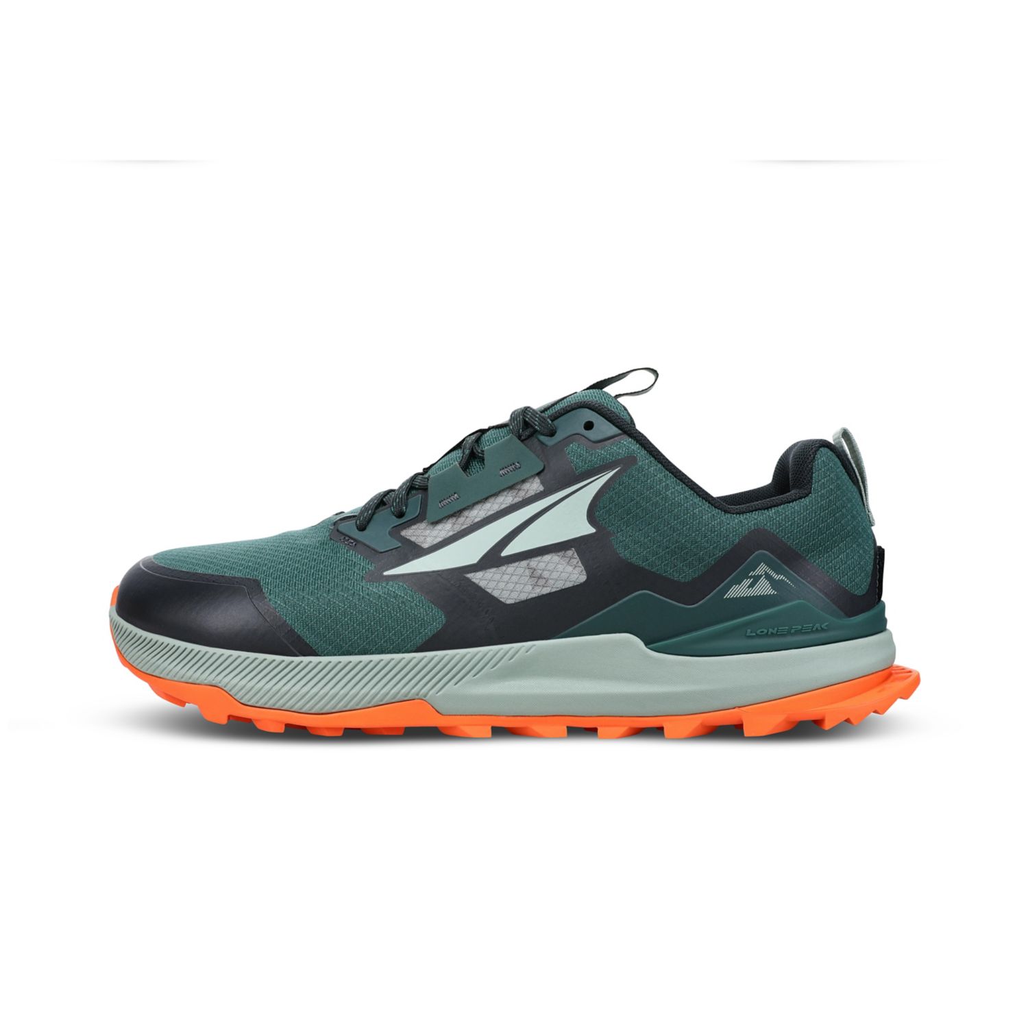 Zapatillas De Trail Running Altra Lone Peak 7 Hombre Verde Negras Naranjas | Colombia-24768539