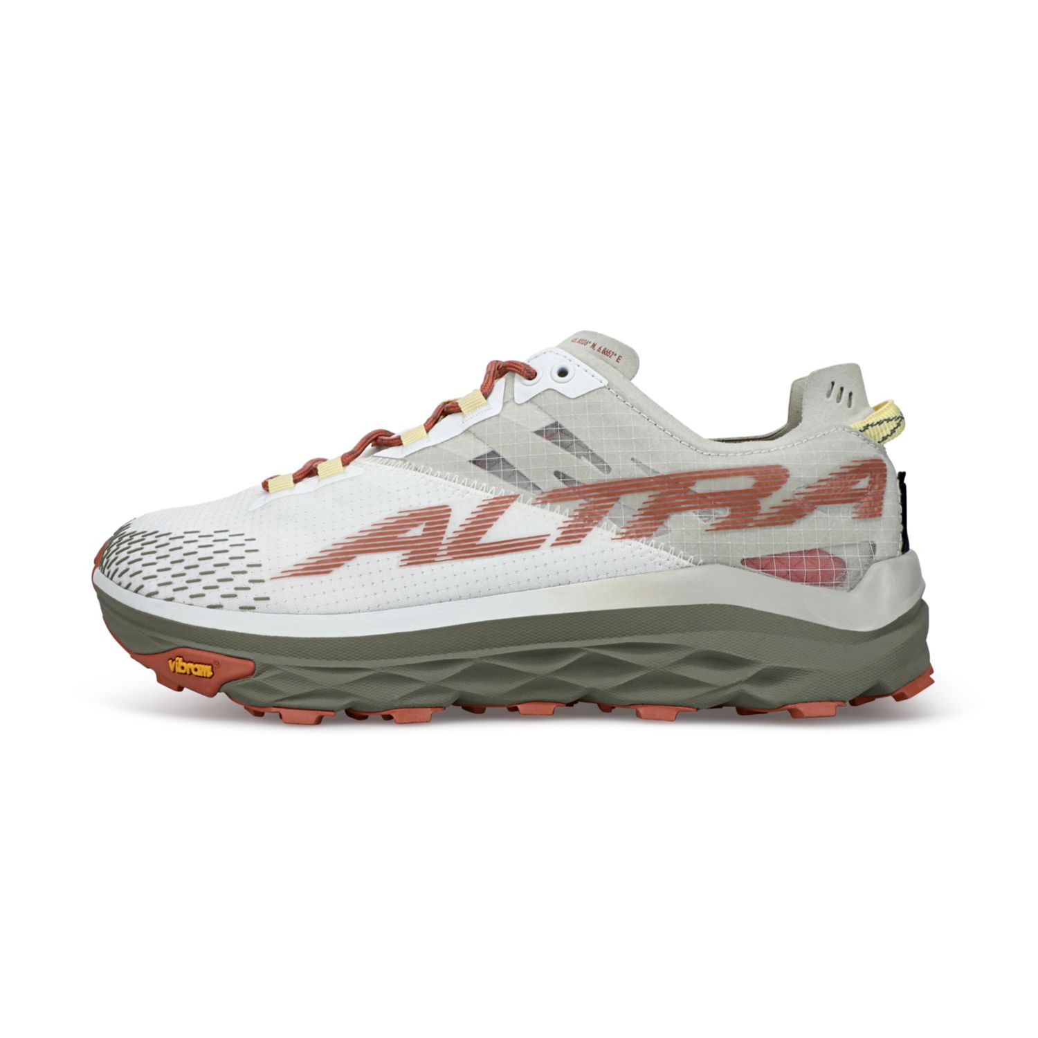 Zapatillas De Trail Running Altra Mont Blanc Mujer Blancas | Colombia-46078299