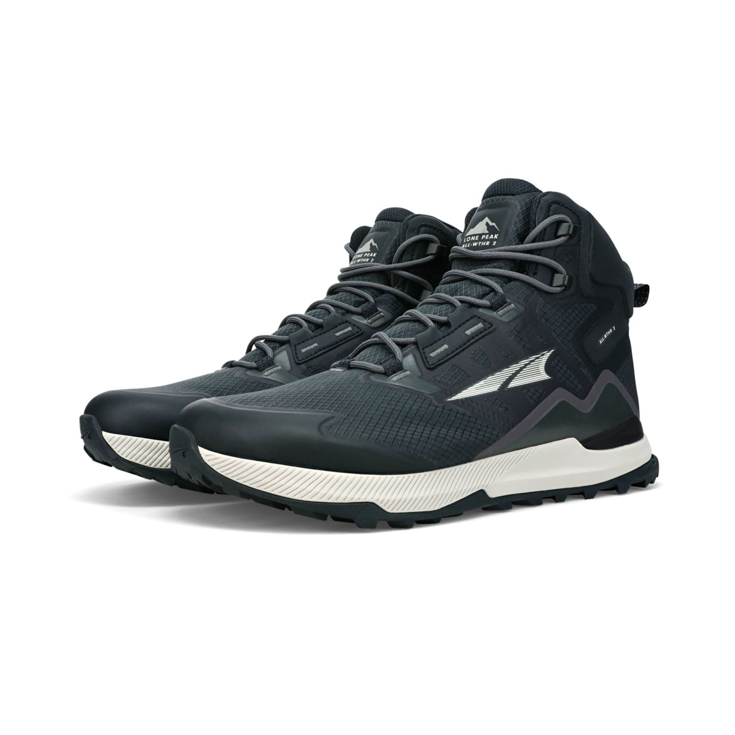 Botas Montaña Altra Lone Peak All-wthr Mid 2 Hombre Negras | Colombia-59348209