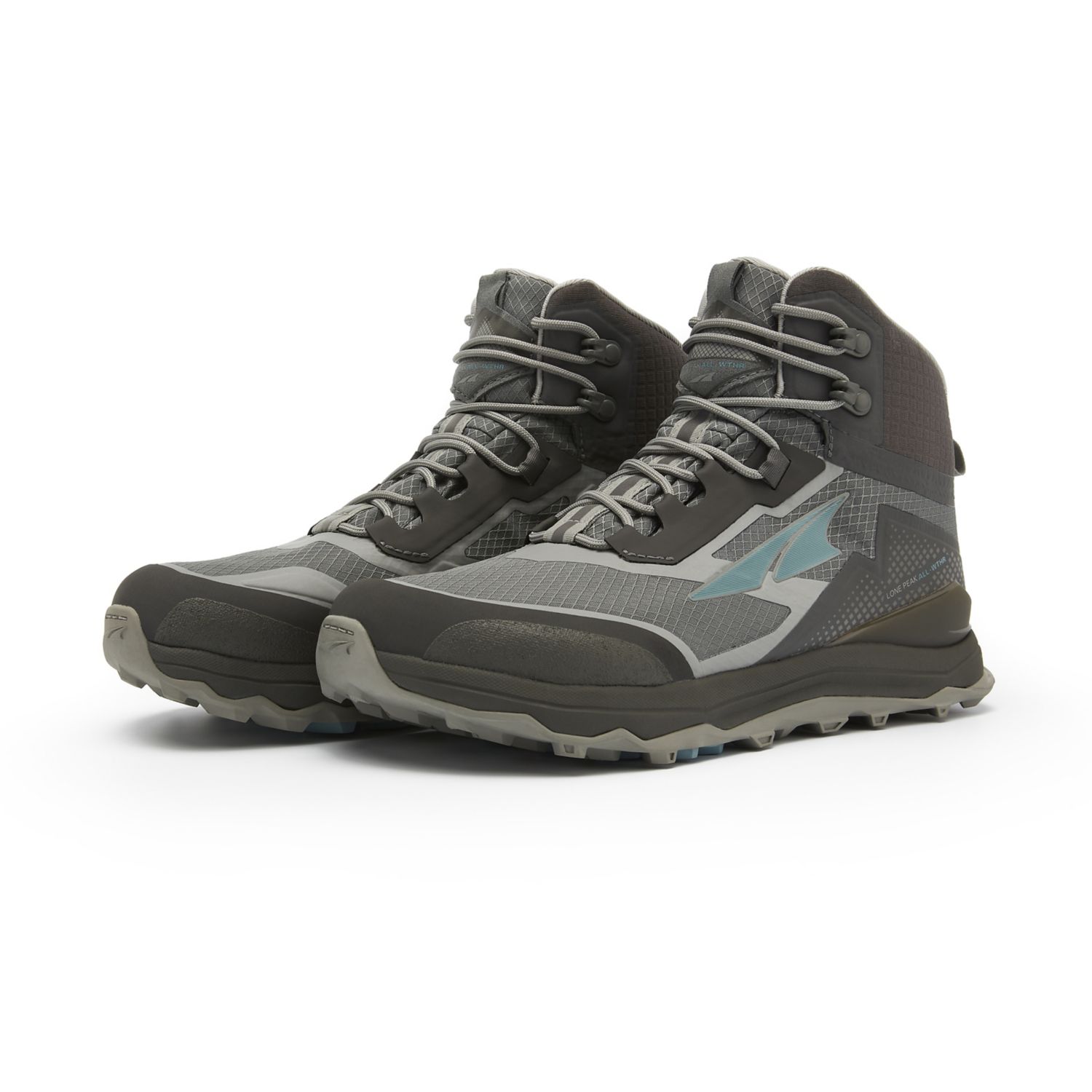 Botas Montaña Altra Lone Peak All-wthr Mid Mujer Gris Verde | Colombia-59682709