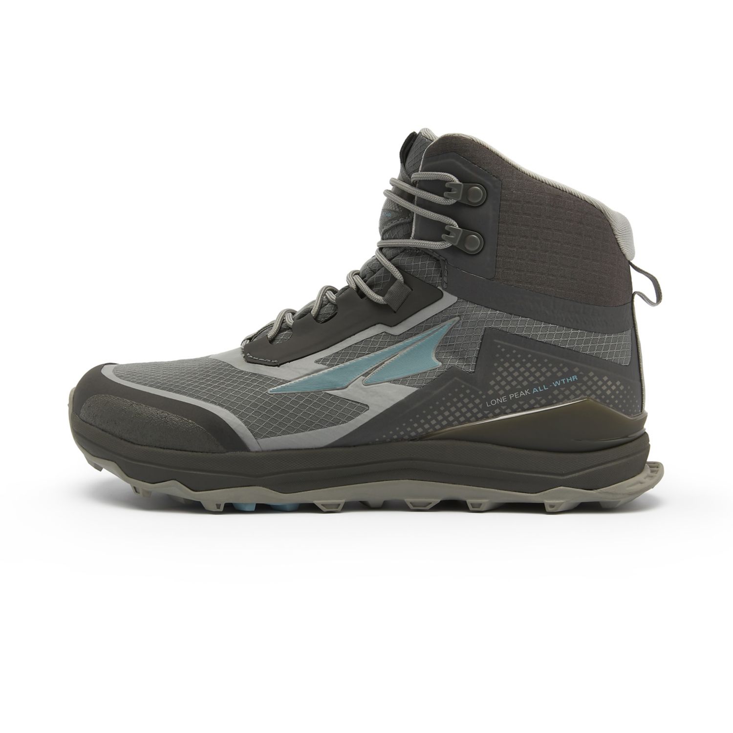 Botas Montaña Altra Lone Peak All-wthr Mid Mujer Gris Verde | Colombia-59682709