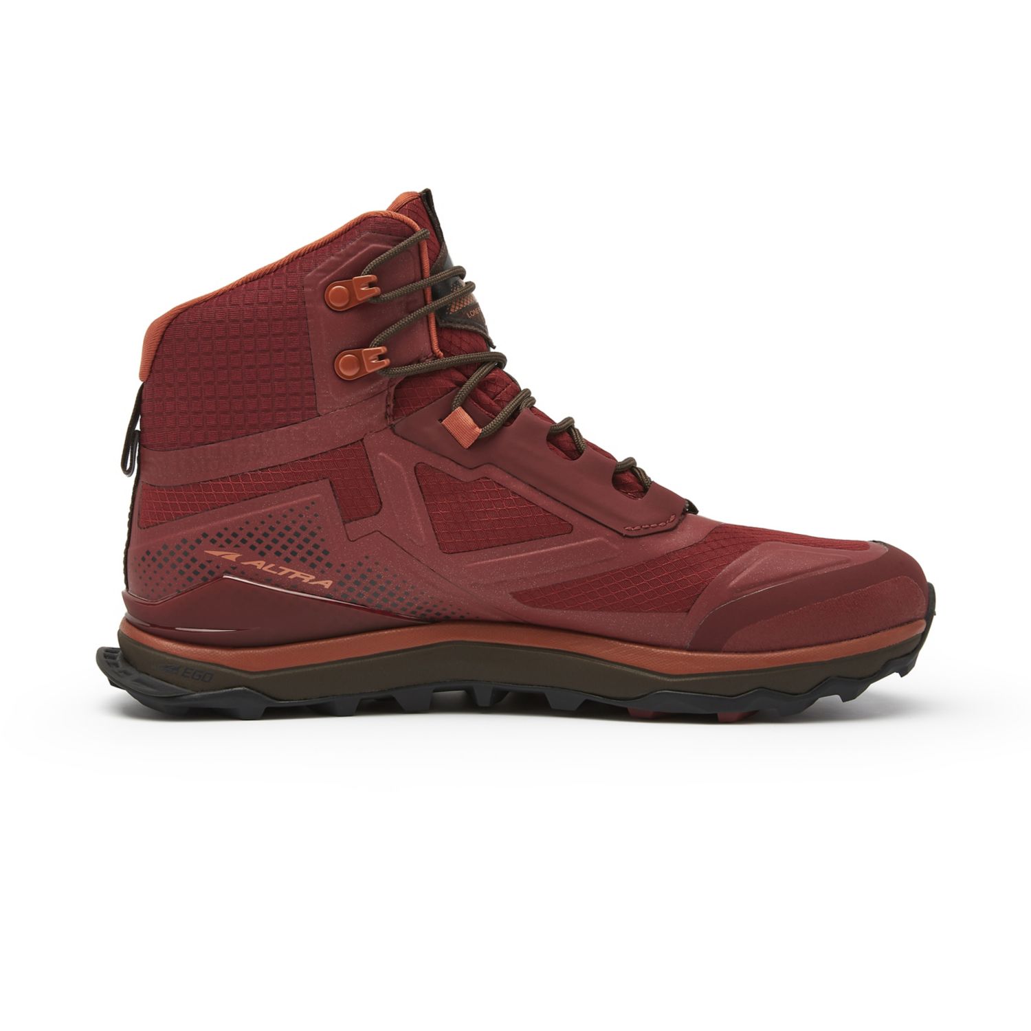 Botas Montaña Altra Lone Peak All-wthr Mid Hombre Burdeos | Colombia-61073929