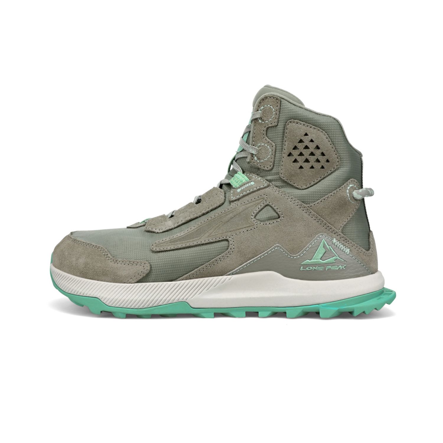 Botas Montaña Altra Lone Peak Hiker 2 Mujer Gris Verde | Colombia-51239809