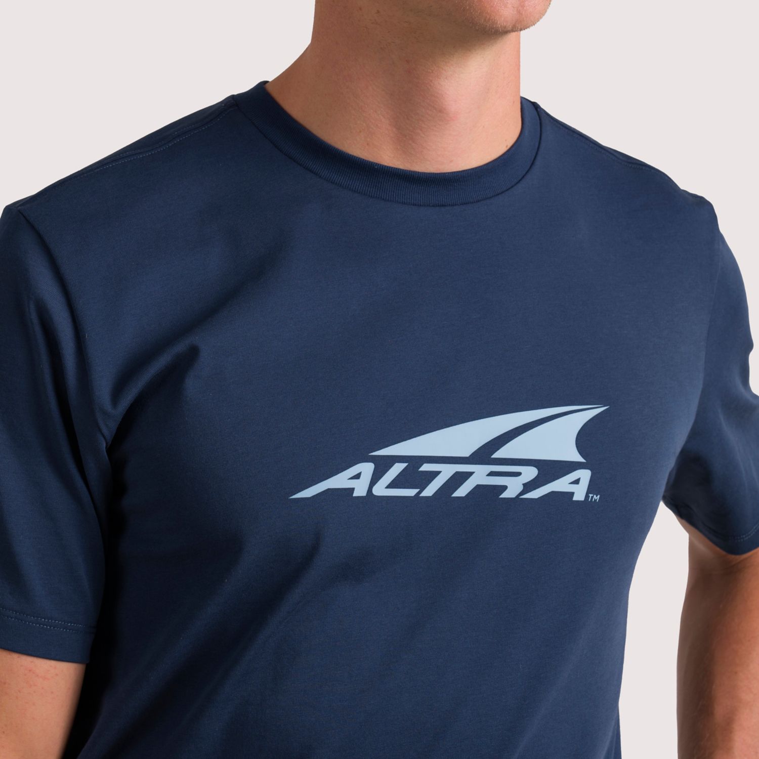 Camiseta Altra Everyday Recycled Hombre Azules | Colombia-61920379