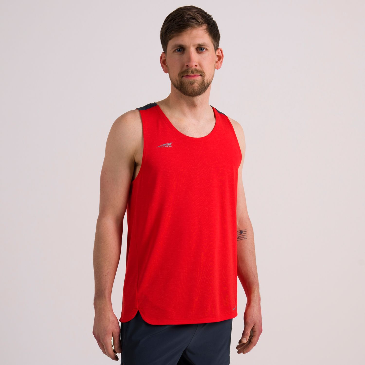 Camiseta Tirantes Altra Vanish Hombre Rojas | Colombia-25049879