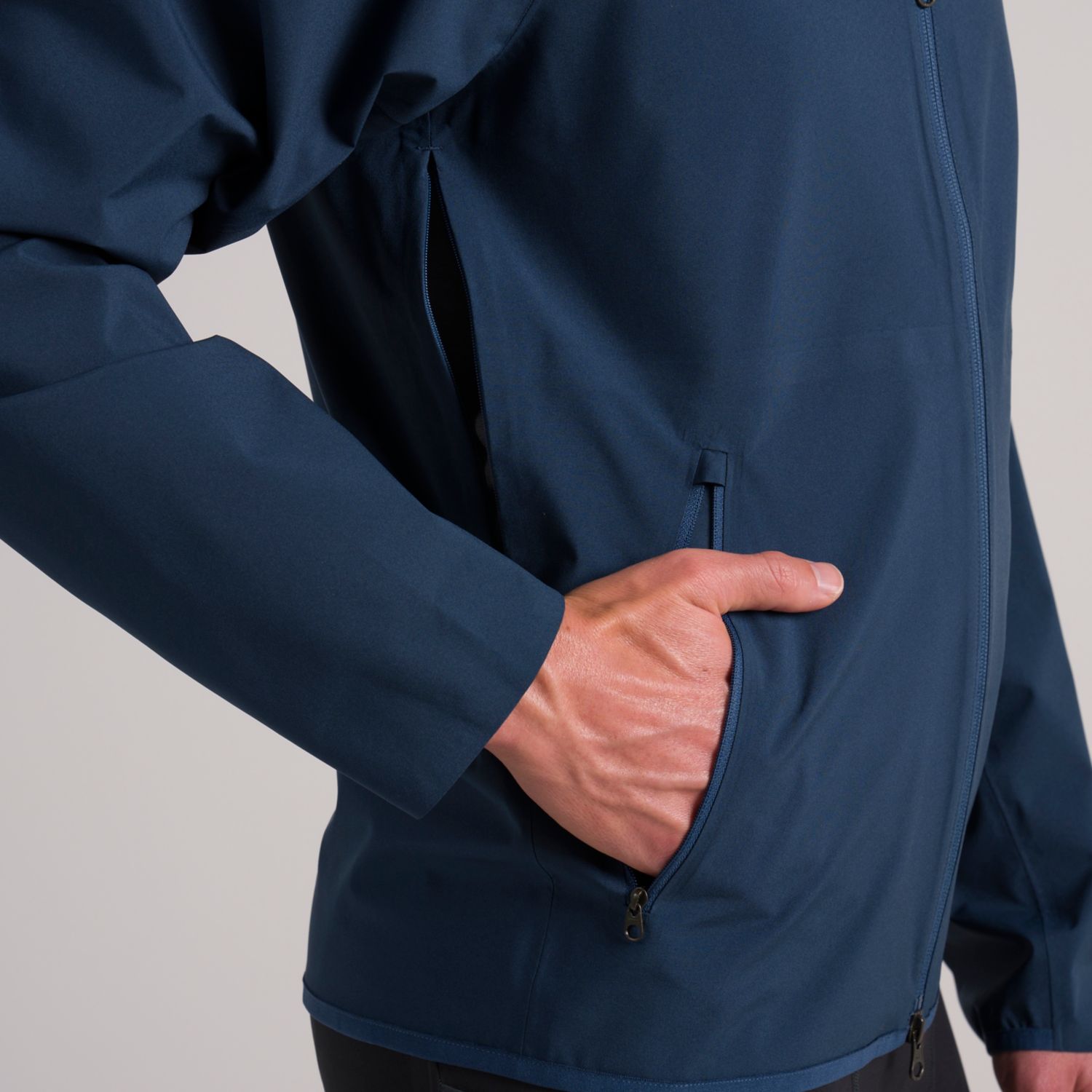 Chaqueta Para Correr Altra Impermeables Hombre Azules | Colombia-23704659