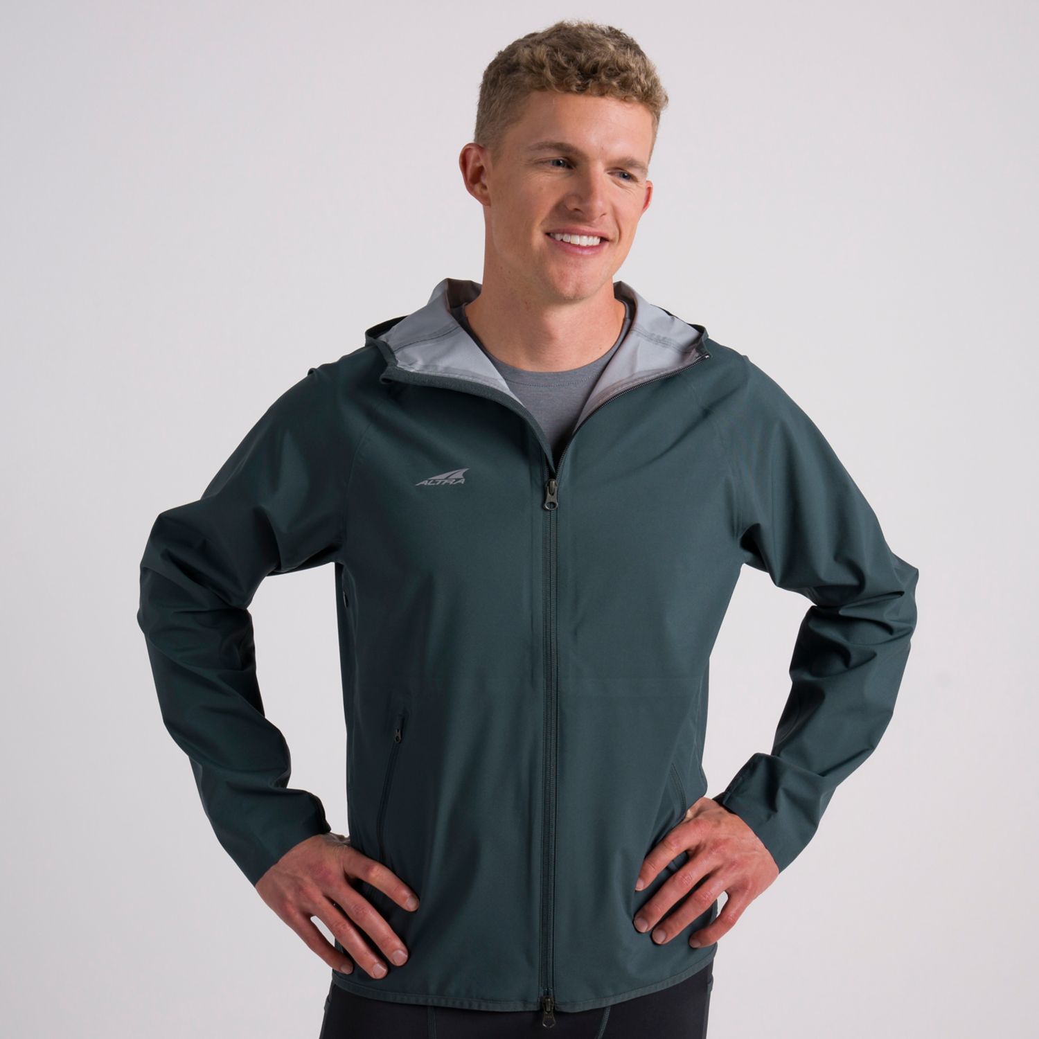 Chaqueta Para Correr Altra Impermeables Hombre Verde Oscuro | Colombia-61534909