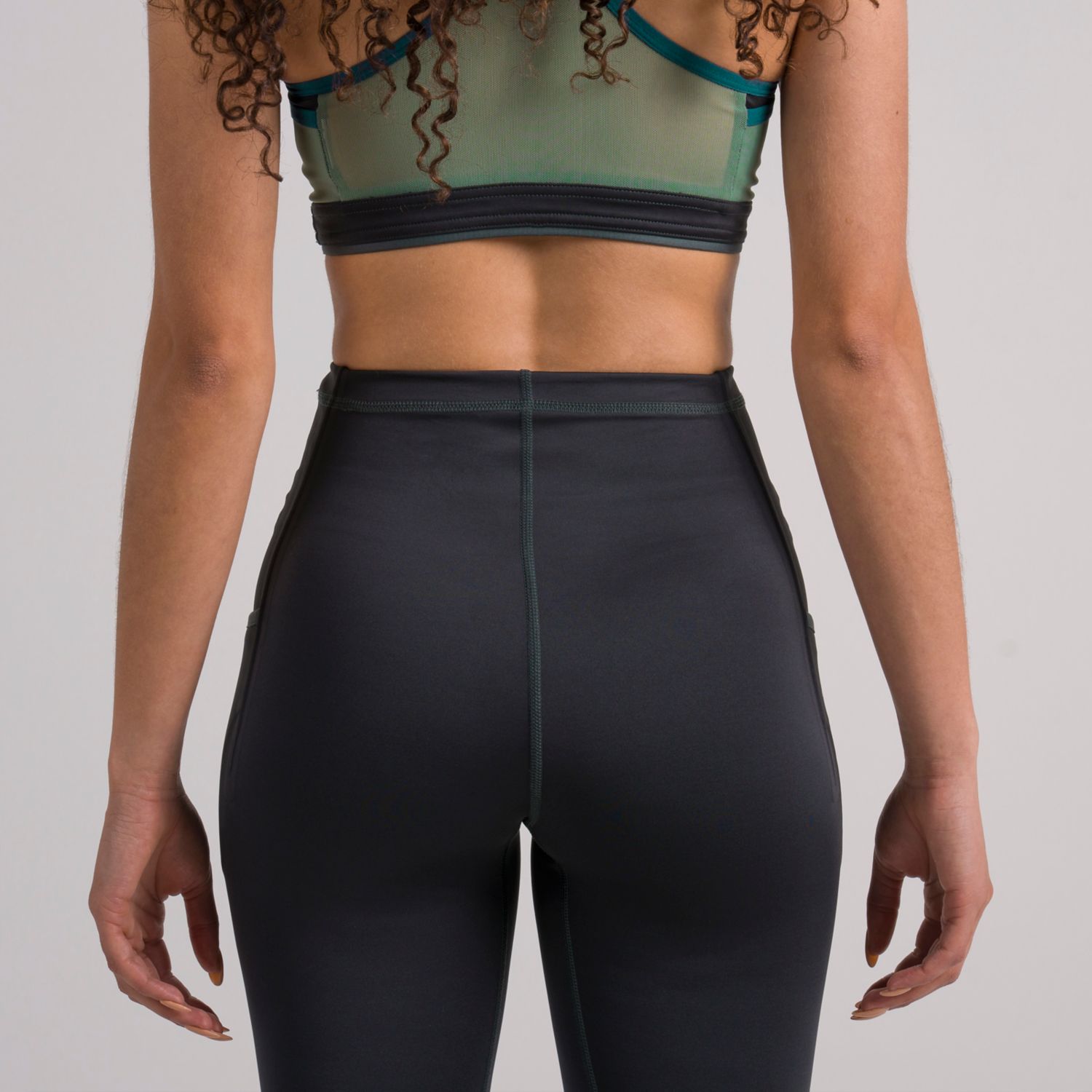 Mallas Para Correr Altra Core Crop Mujer Negras | Colombia-59648219