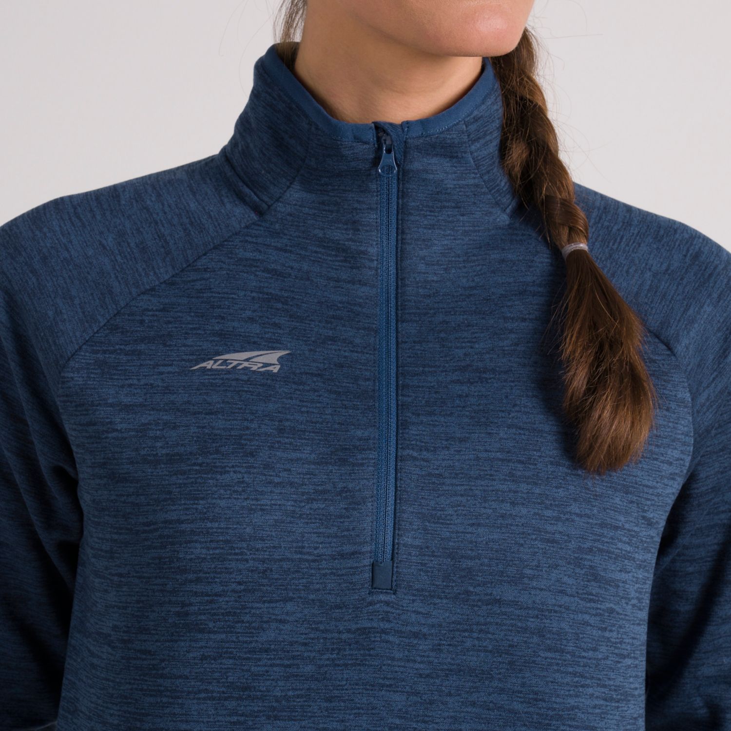 Pullover Altra Core 1/2 Zip Mujer Azules | Colombia-67139529