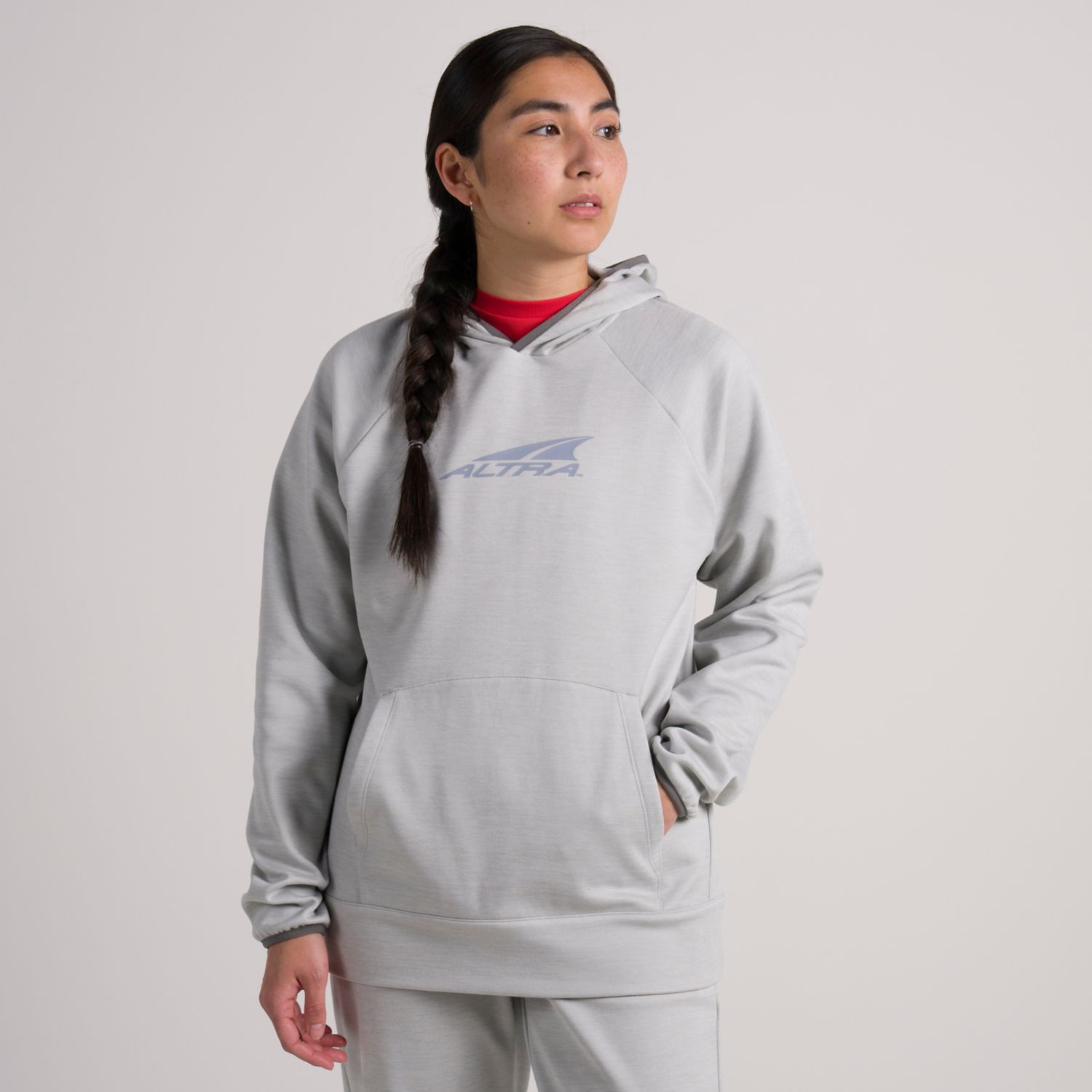 Sudadera Con Capucha Altra Everyday Mujer Gris | Colombia-34086719