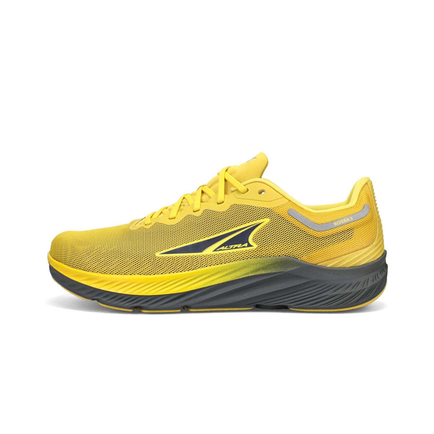 Zapatillas Altra Rivera 3 Hombre Gris Amarillo | Colombia-90728149