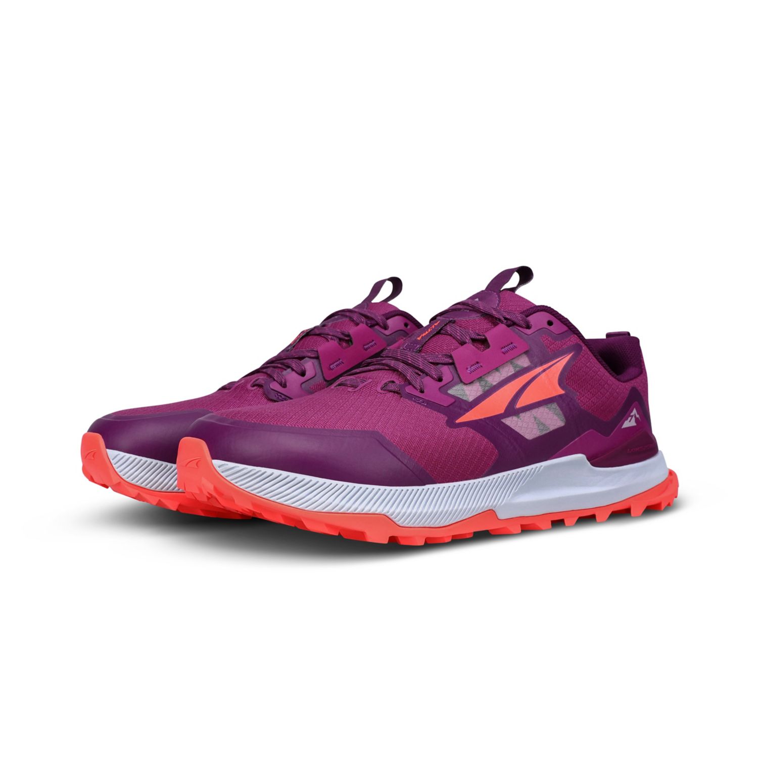 Zapatillas De Trail Running Altra Lone Peak 7 Mujer Moradas Naranjas | Colombia-03251949