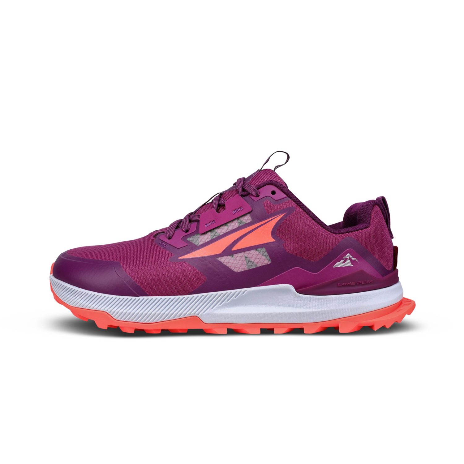 Zapatillas De Trail Running Altra Lone Peak 7 Mujer Moradas Naranjas | Colombia-03251949