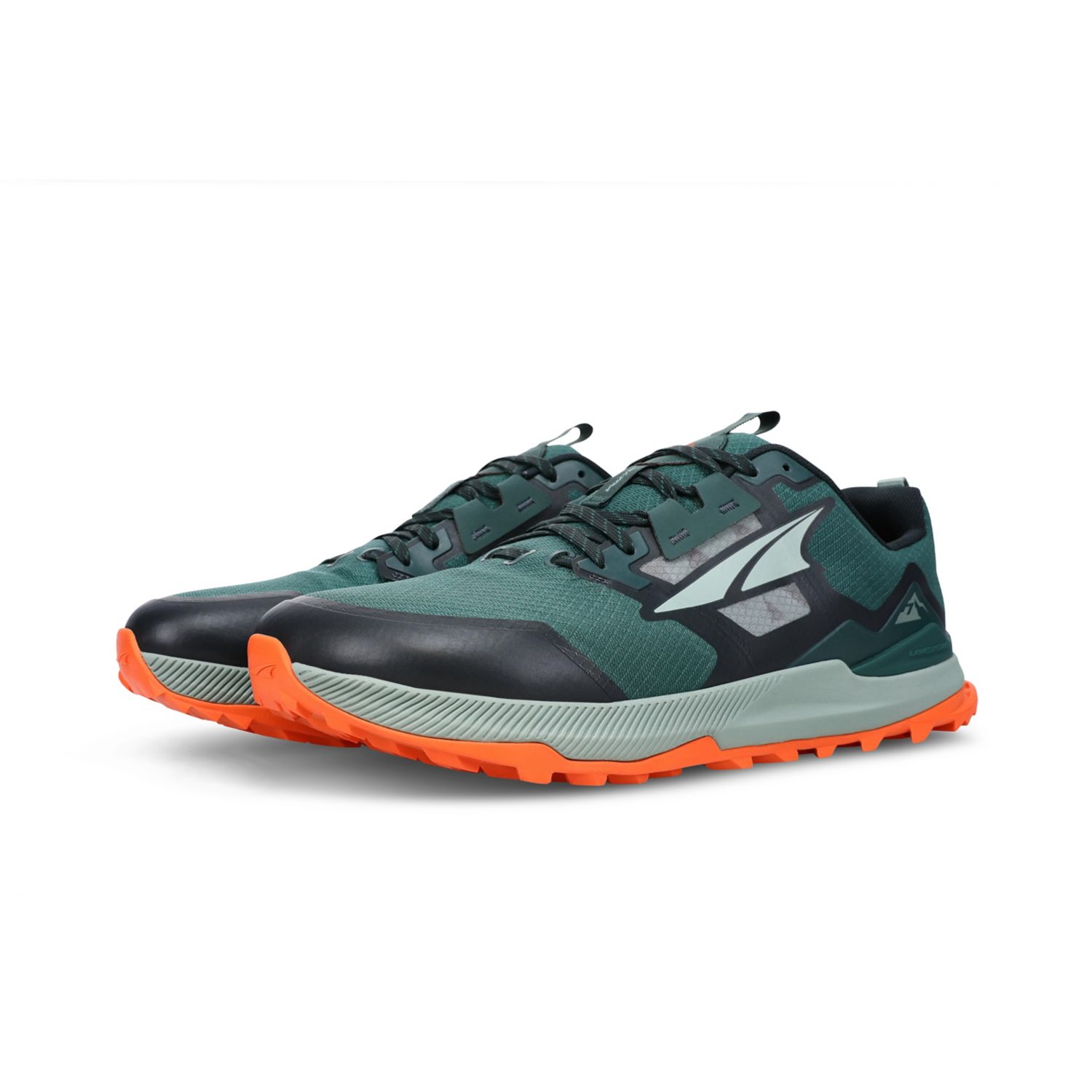 Zapatillas De Trail Running Altra Lone Peak 7 Hombre Verde Negras Naranjas | Colombia-24768539