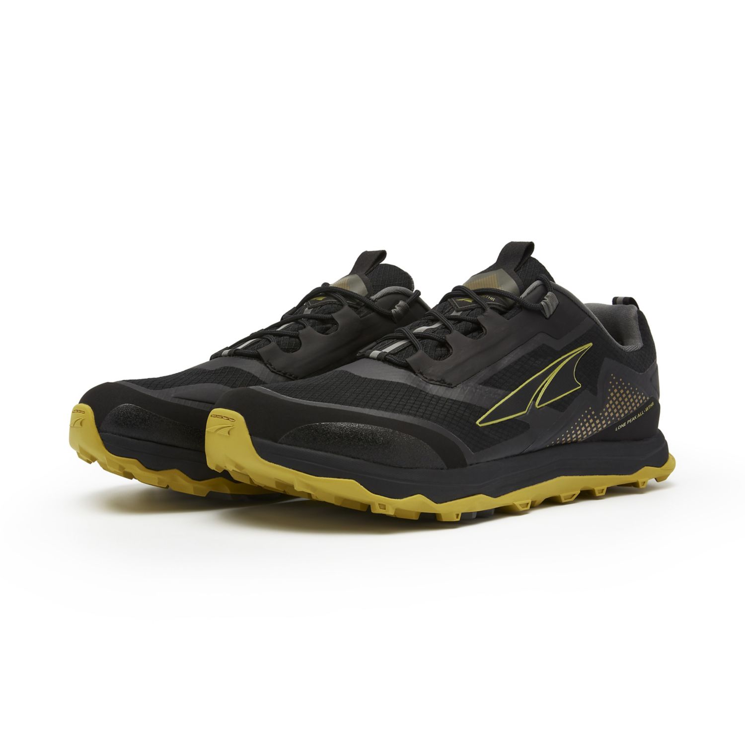 Zapatillas De Trail Running Altra Lone Peak All-wthr Low Hombre Negras Amarillo | Colombia-36147589