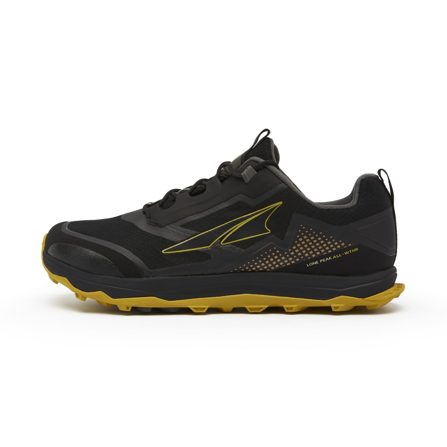 Zapatillas De Trail Running Altra Lone Peak All-wthr Low Hombre Negras Amarillo | Colombia-36147589