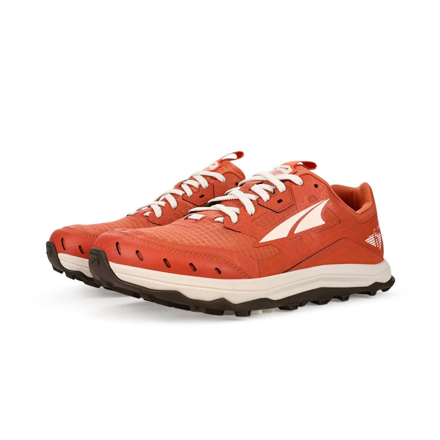 Zapatillas De Trail Running Altra Lone Peak 6 Mujer Rojas Gris | Colombia-41978529