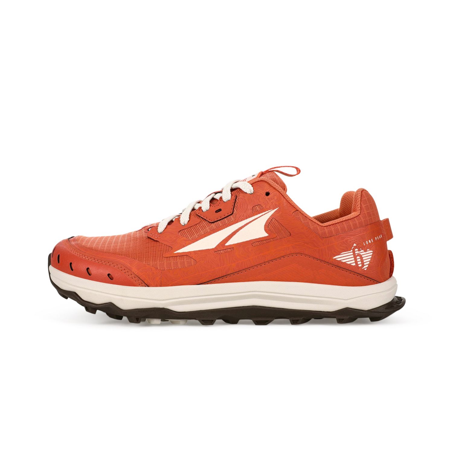 Zapatillas De Trail Running Altra Lone Peak 6 Mujer Rojas Gris | Colombia-41978529