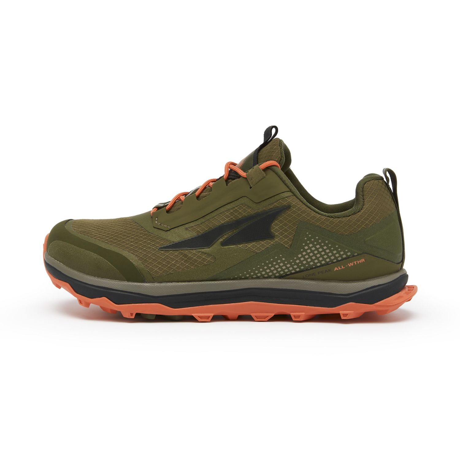 Zapatillas De Trail Running Altra Lone Peak All-wthr Low Mujer Verde Oliva | Colombia-79803129