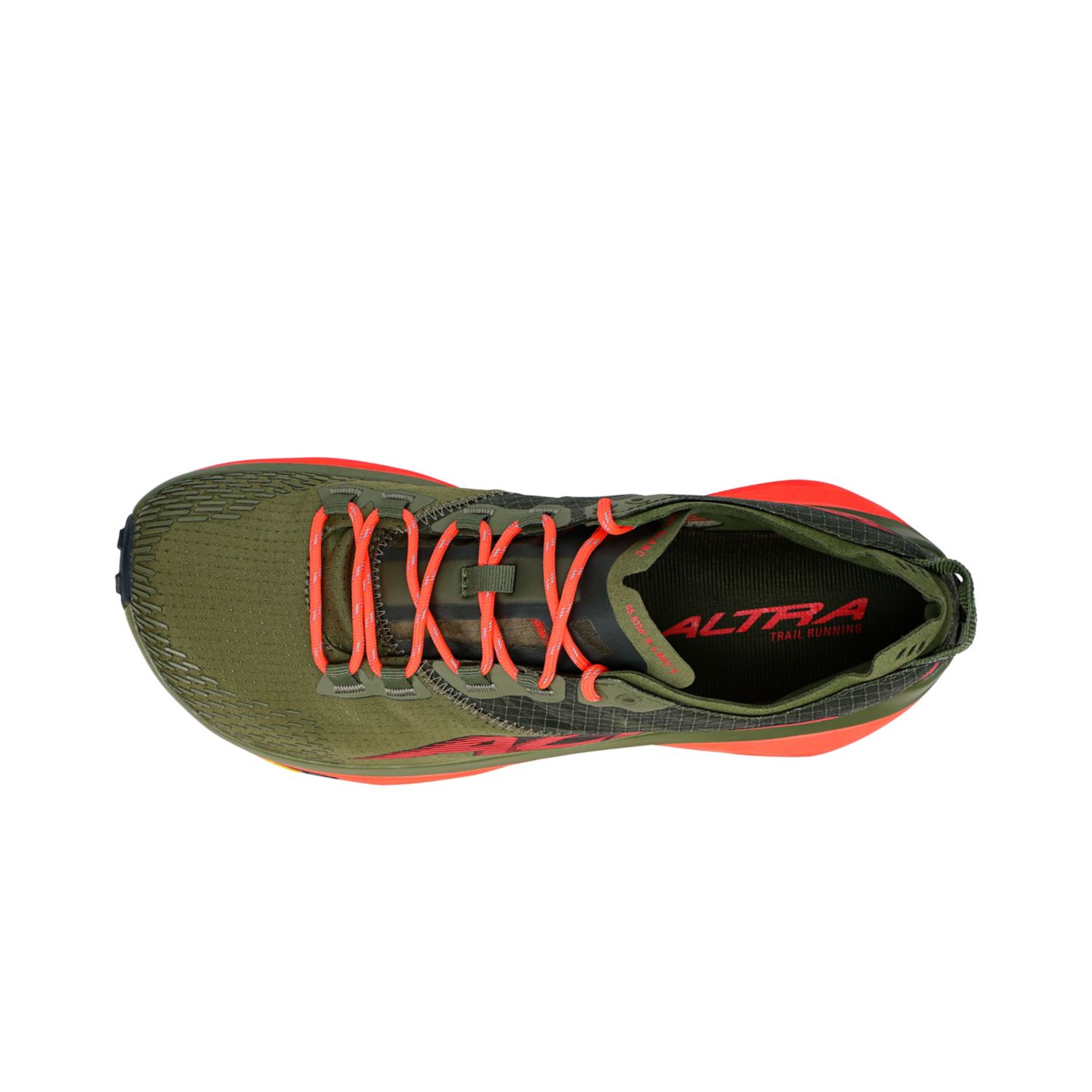 Zapatillas De Trail Running Altra Mont Blanc Hombre Verde Oliva | Colombia-31750469