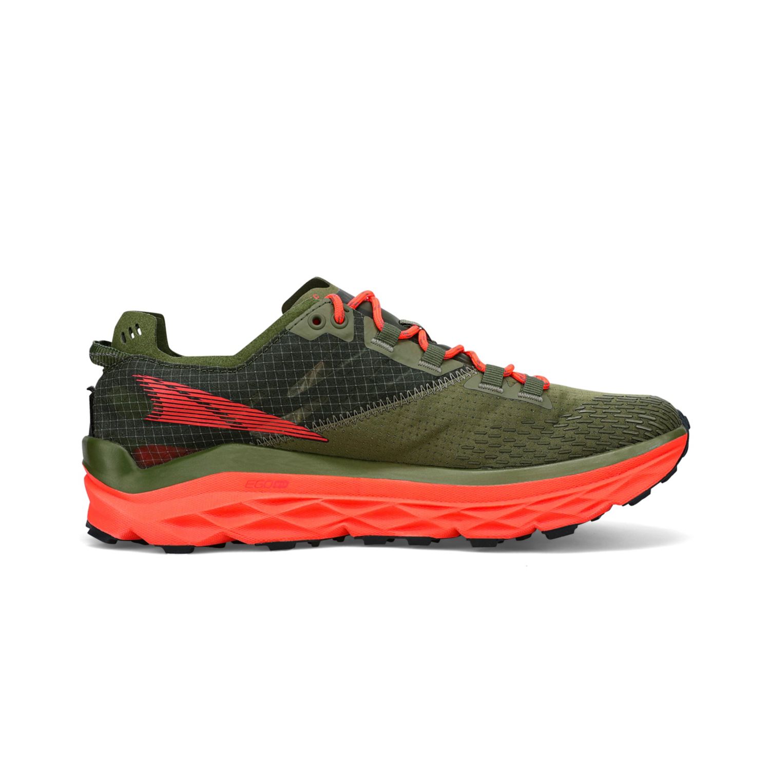 Zapatillas De Trail Running Altra Mont Blanc Hombre Verde Oliva | Colombia-31750469