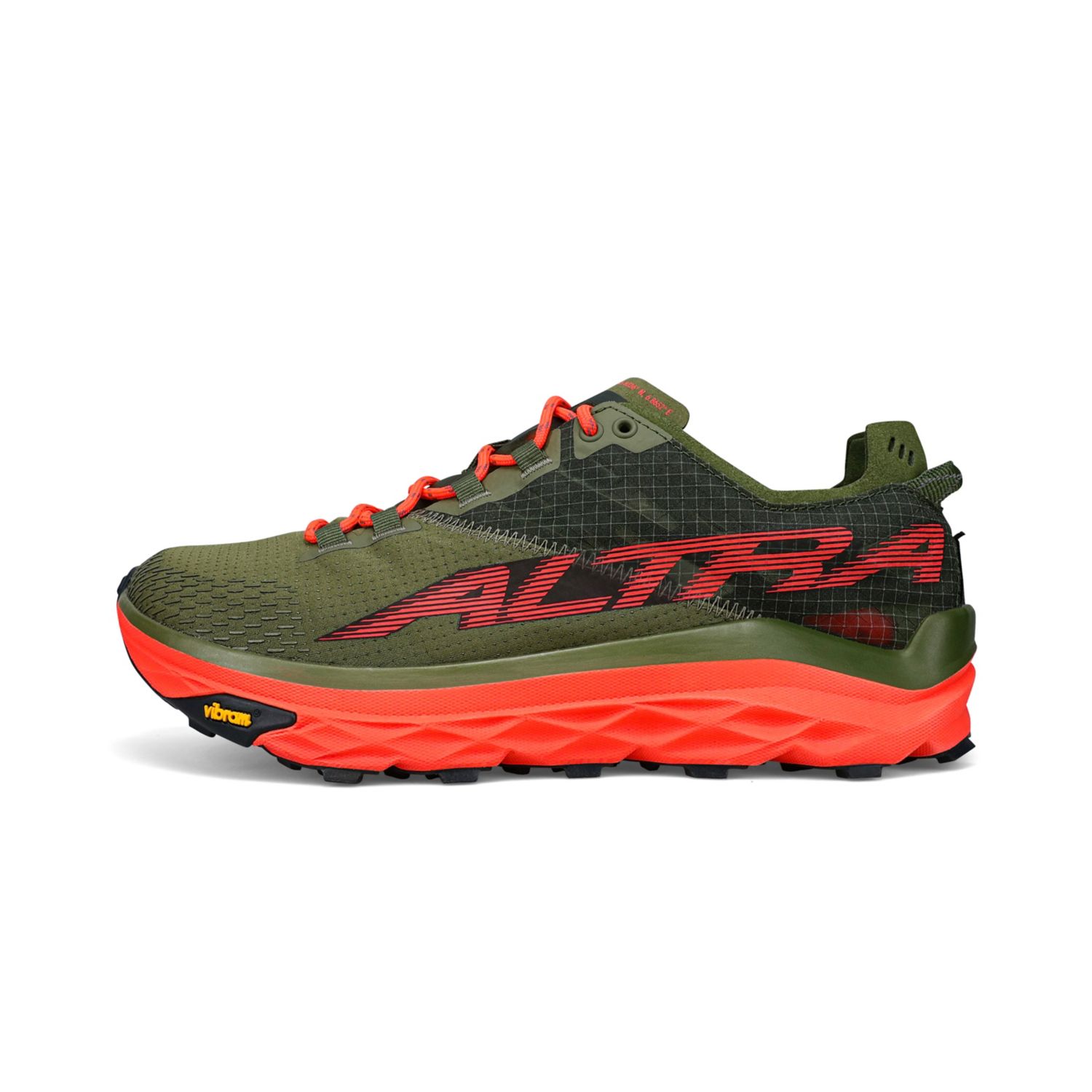 Zapatillas De Trail Running Altra Mont Blanc Hombre Verde Oliva | Colombia-31750469