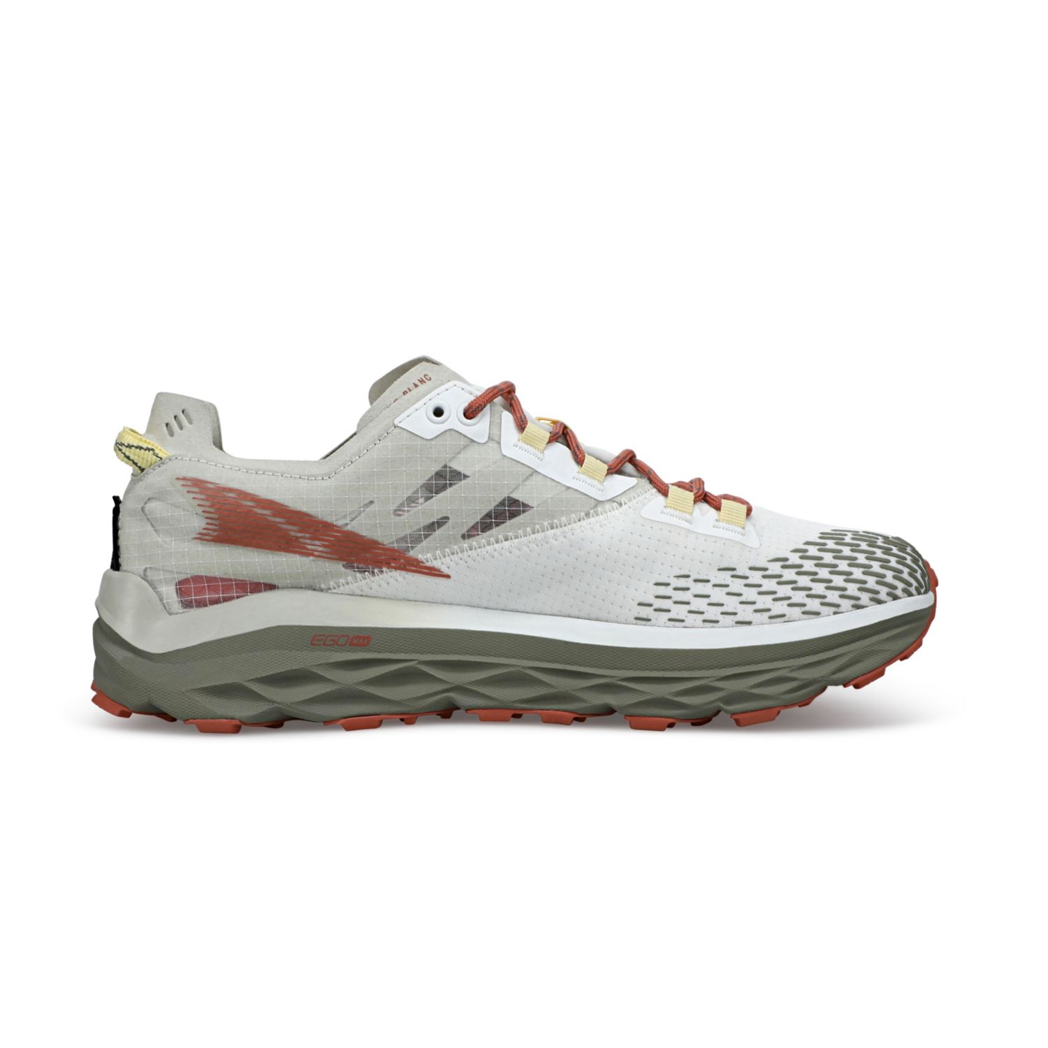 Zapatillas De Trail Running Altra Mont Blanc Mujer Blancas | Colombia-46078299