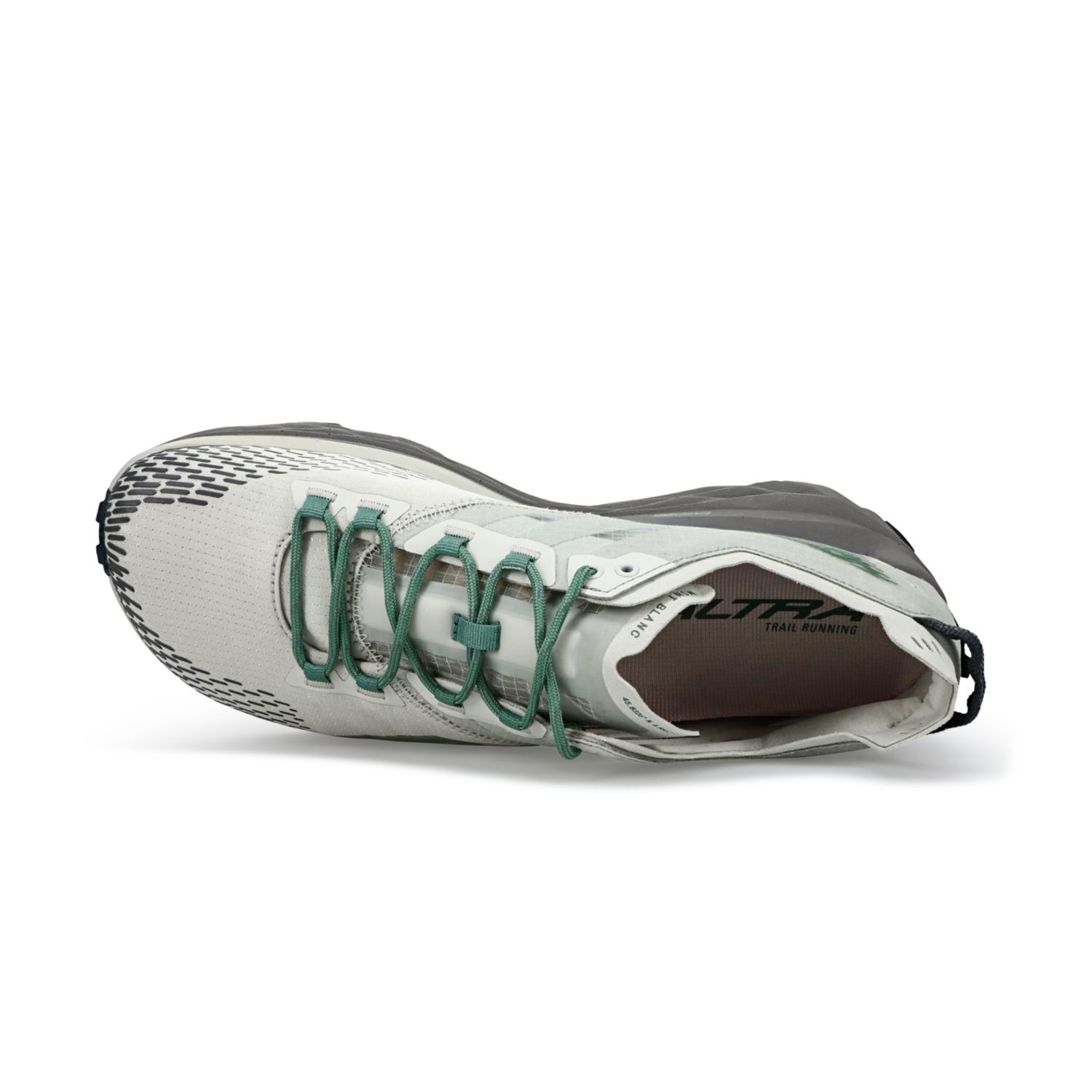 Zapatillas De Trail Running Altra Mont Blanc Hombre Gris Verde | Colombia-47985369