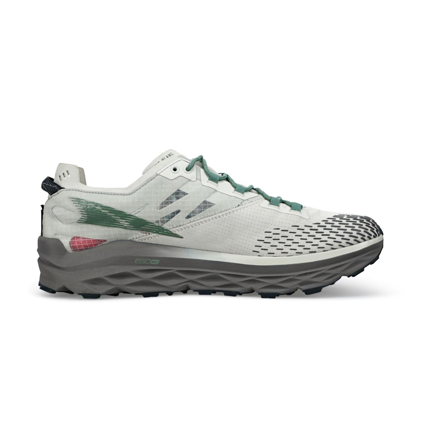 Zapatillas De Trail Running Altra Mont Blanc Hombre Gris Verde | Colombia-47985369