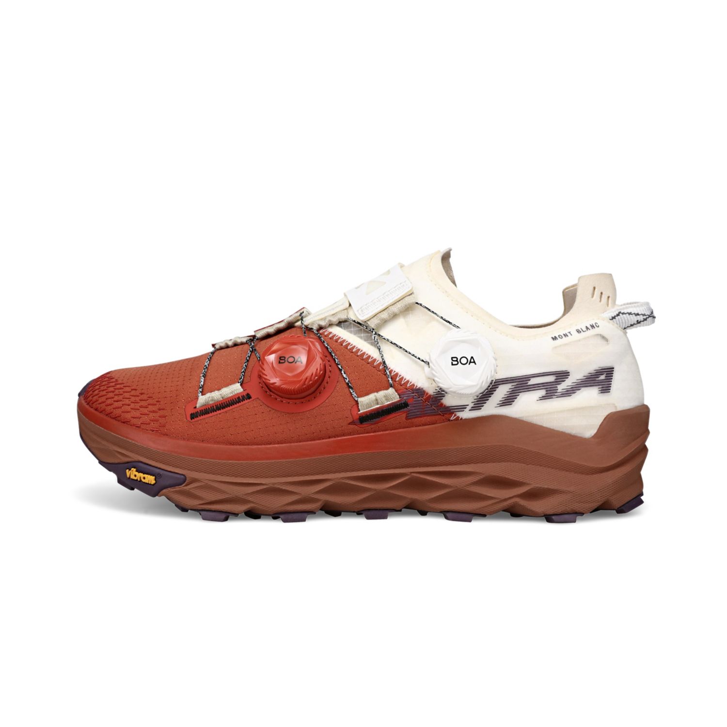 Zapatillas De Trail Running Altra Mont Blanc Boa Mujer Burdeos | Colombia-54273919