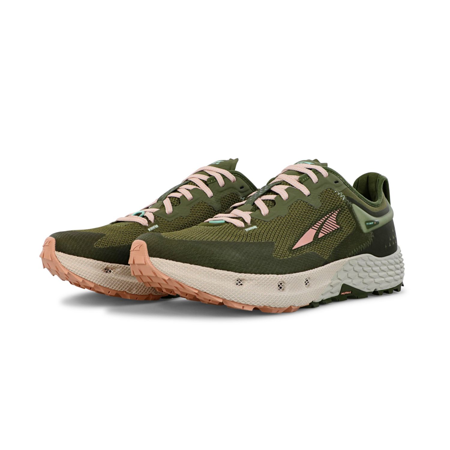 Zapatillas De Trail Running Altra Timp 4 Mujer Verde Oliva | Colombia-54983609