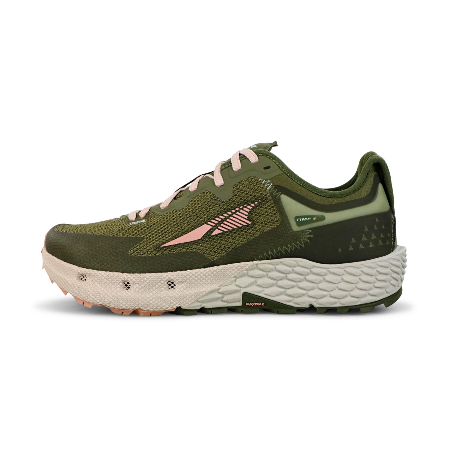 Zapatillas De Trail Running Altra Timp 4 Mujer Verde Oliva | Colombia-54983609