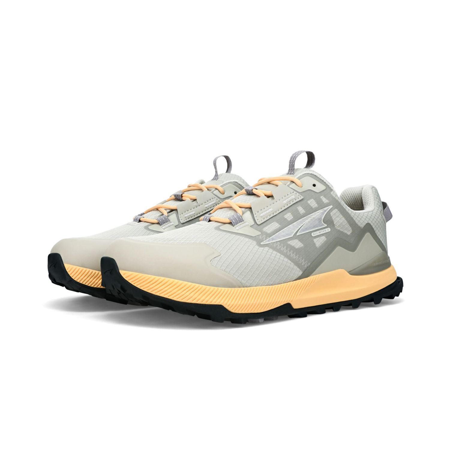 Zapatos De Senderismo Altra Lone Peak All-wthr Low 2 Mujer Gris Naranjas | Colombia-59672849