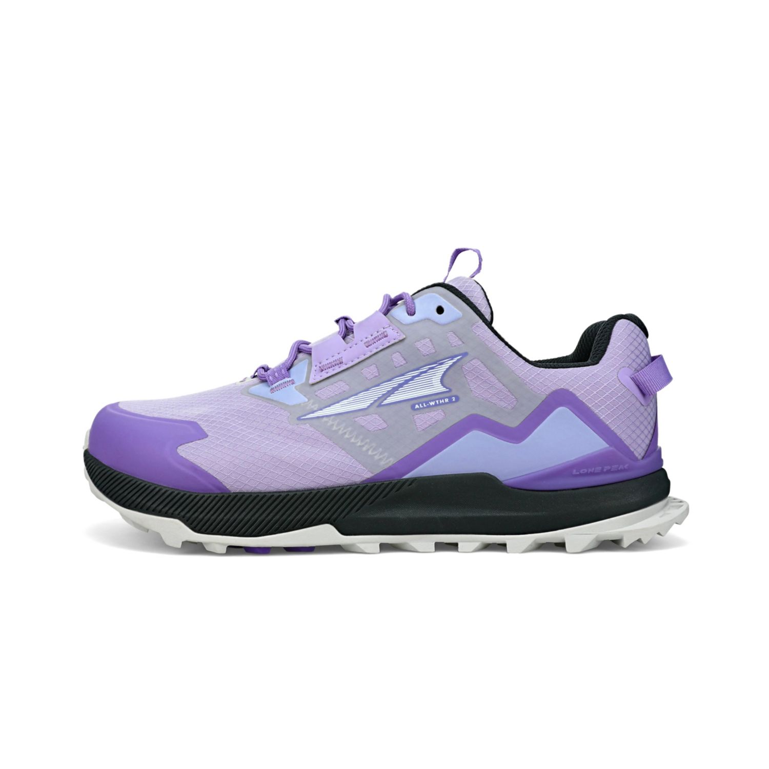 Zapatos De Senderismo Altra Lone Peak All-wthr Low 2 Mujer Gris Moradas | Colombia-71650299